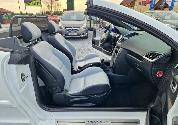 Peugeot 207 CC cena 21999 przebieg: 150000, rok produkcji 2012 z Szlichtyngowa małe 667